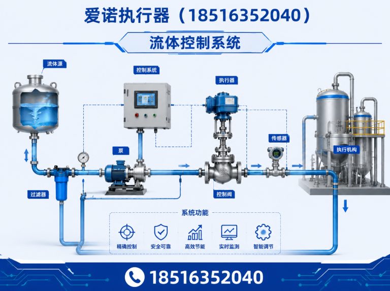 乐清市拨叉式执行器展示图